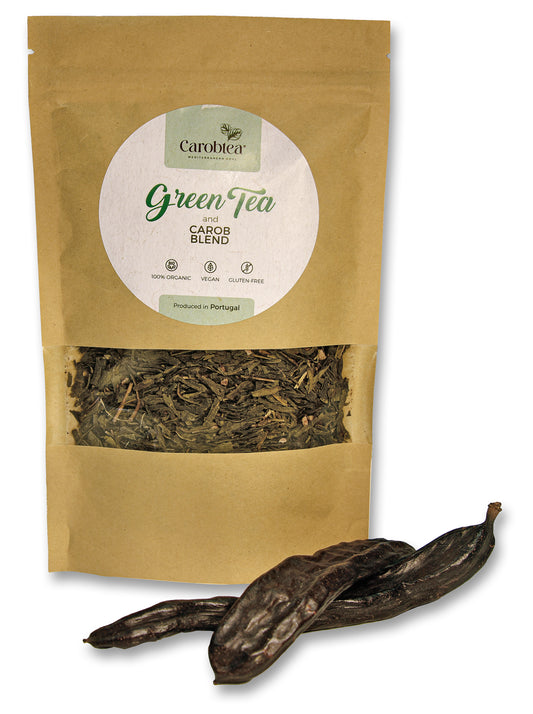 Green Tea and Carob Blend
